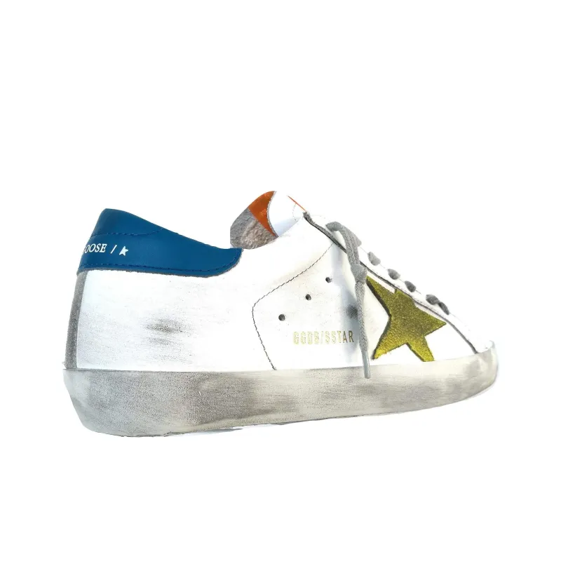 Golden Goose Low Top Skateboard Shoes Men's White-2