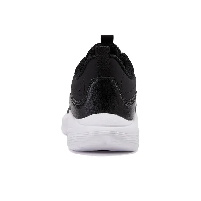 PEAK Breathable And Lightweight Low Top Casual Running Shoes Men's Black-4
