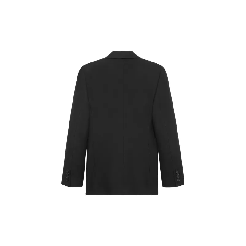 SAINT LAURENT FW23 Business Suits Coats Men's Black-1