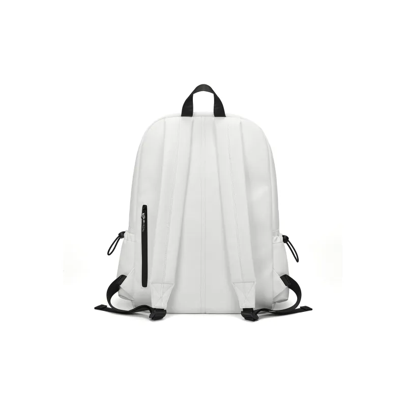 Pepsi PU Laptop Bag Backpack Regular Unisex White/Black-3
