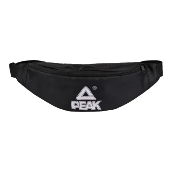 PEAK Nylon Backpack Crossbody Bag Sling Bag Unisex Black