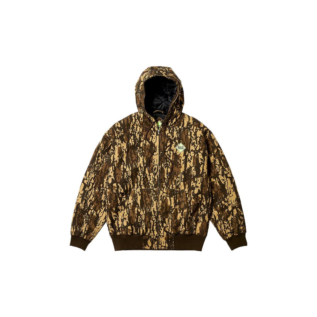 Palace camo jacket best sale