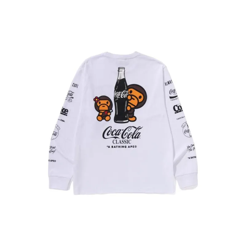 A BATHING APE X Coca Cola Milo L/S Tee-1