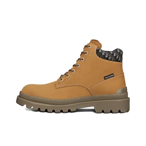 DIOR Explorer Outdoor Boots Men Brown