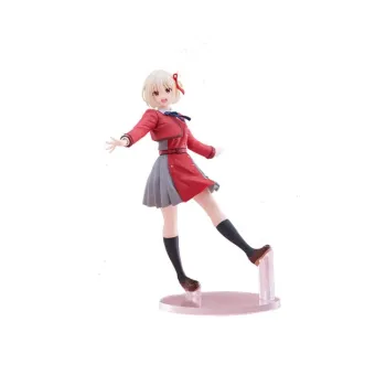 TAITO Coreful Lycoris Recoil Paulownia Chibusa Uniform Ver. Bonus Gifts 18cm