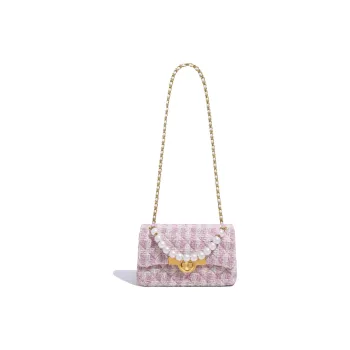 Miss Kung Fabric Shoulder Bag Crossbody Bag Regular Women's Pink