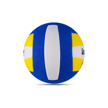 LENWAVE PVC Size 7 Volleyball Unisex Blue Yellow