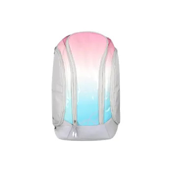 Midian Polyester Basketball Bag Backpack Large Size Unisex Blue Pink