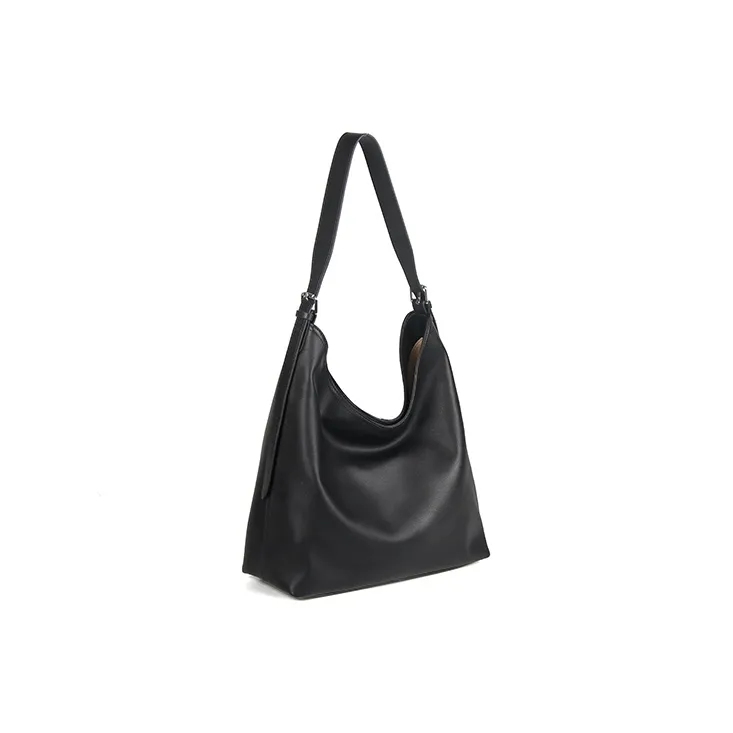 YOCAMU Genuine Leather Tote Bag Shopping Bag Commute Bag Shoulder Bag Large Size Women's Brown-6