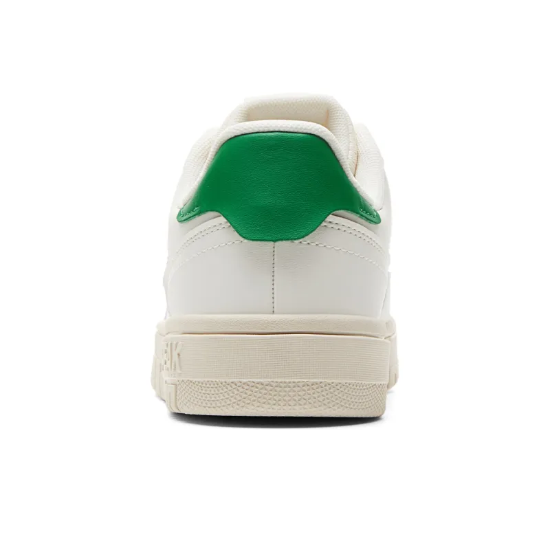 PEAK Air Force 1 Low Top Skateboard Shoes Men's Ecru Grass Green-4
