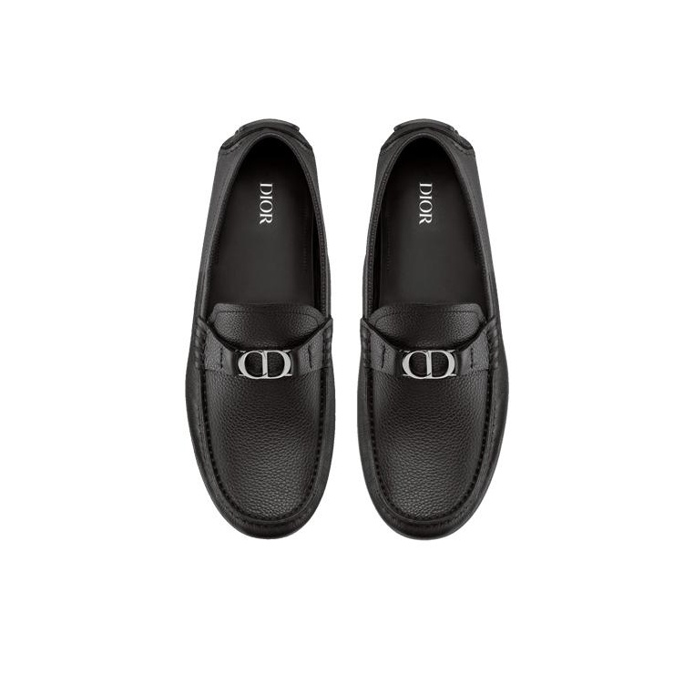 DIOR Odéon Slip-on Shoes Men's Black - POIZON