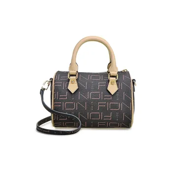 FION Artificial Leather Small LV Women's Bag Boston Bag Girlish Pillow Bag Crossbody Handbag Small Size Women's