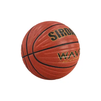 SIRDAR PU Basketball Red Brown Size 7 Training Unisex
