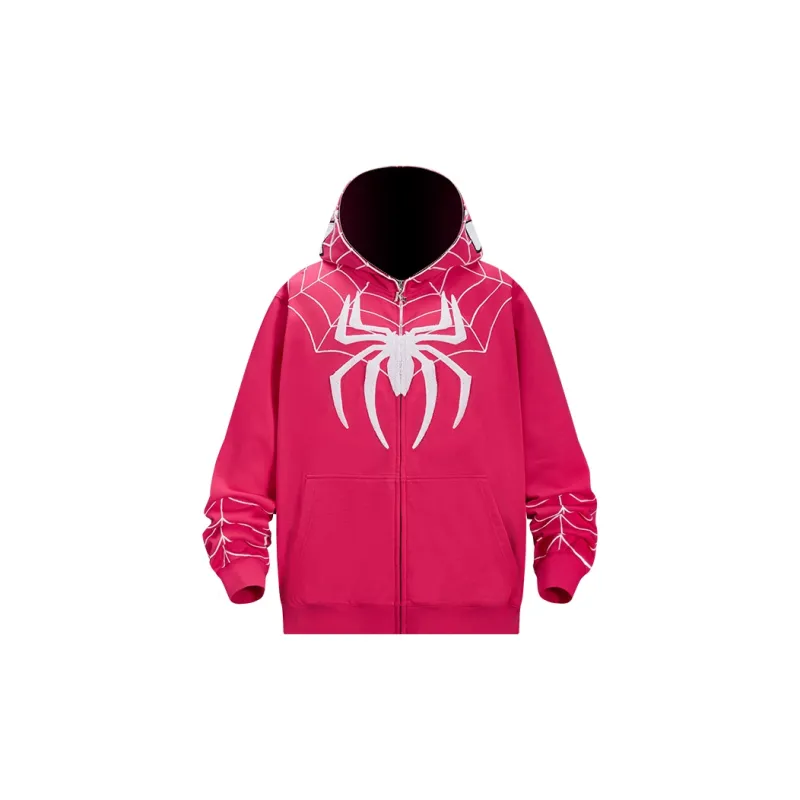 KAKAZZY Sweatshirt Unisex Rose Red-3