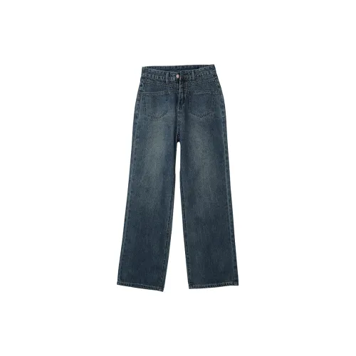 EOEI Jeans Women's Blue