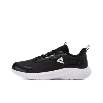 PEAK Breathable And Lightweight Low Top Casual Running Shoes Men's Black