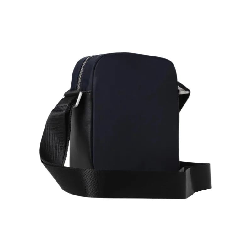 Tommy Hilfiger Polyester Shoulder Bag, Crossbody Bag Regular Men's Dark Blue-1
