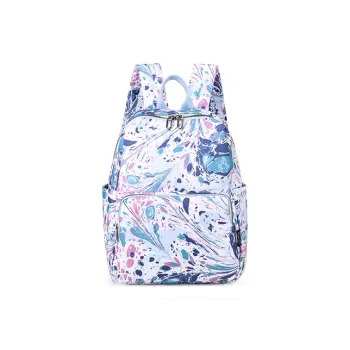 FIDO DIDO Oxford Backpack Women's White