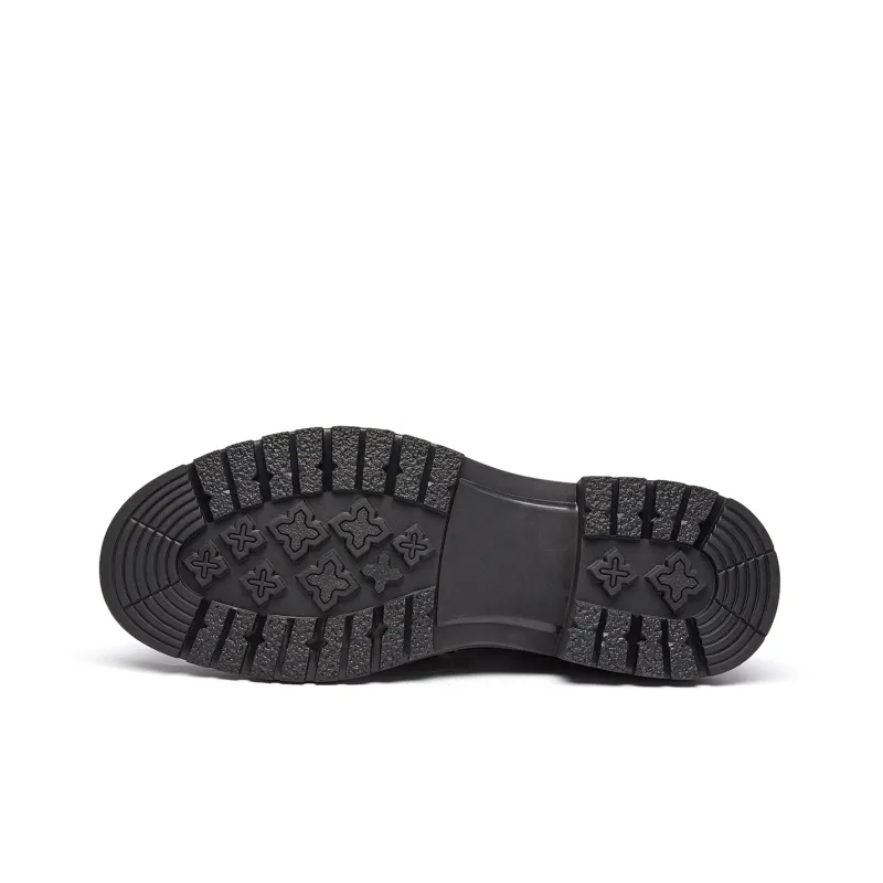 PLO CART Dress Shoes Men Low Top Black/Brown-5