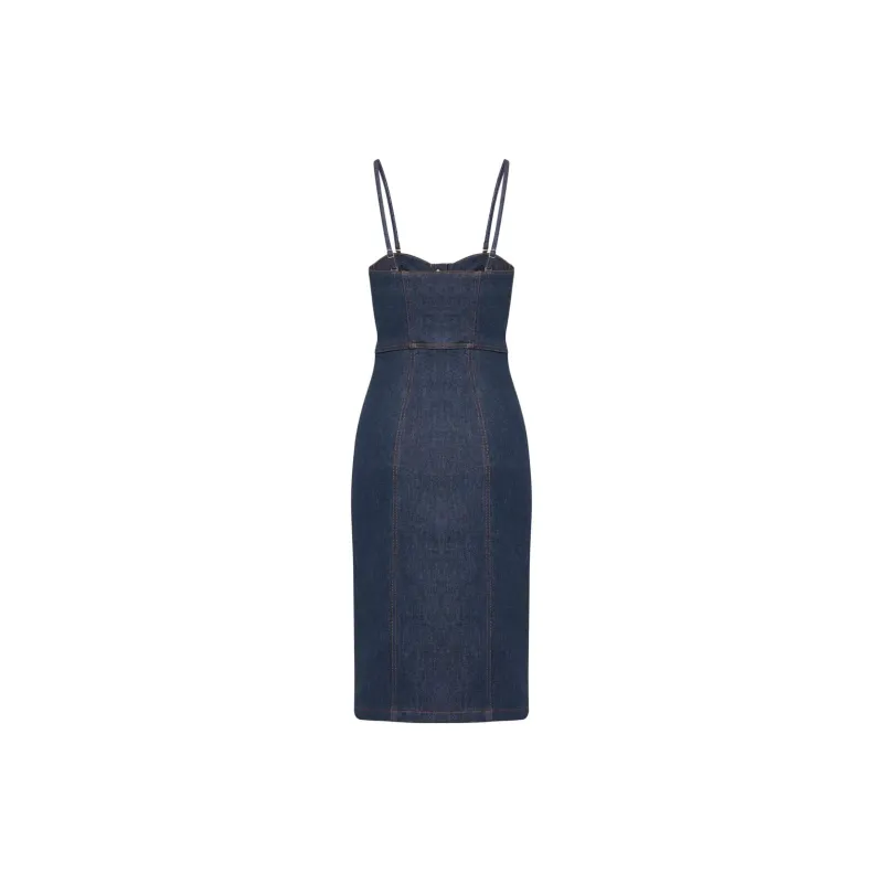 ARITZIA Slip Dresses Women's Dark Blue/under Pressure-1