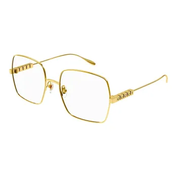 GUCCI Logo lettering Square frame Glasses