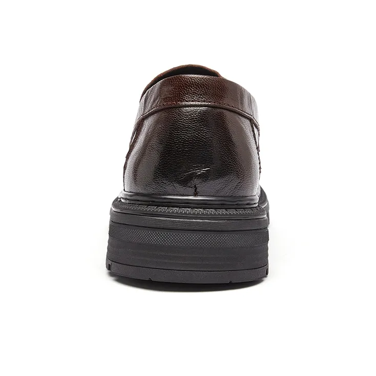 PLO CART Dress Shoes Men Low Top Black/Brown-10