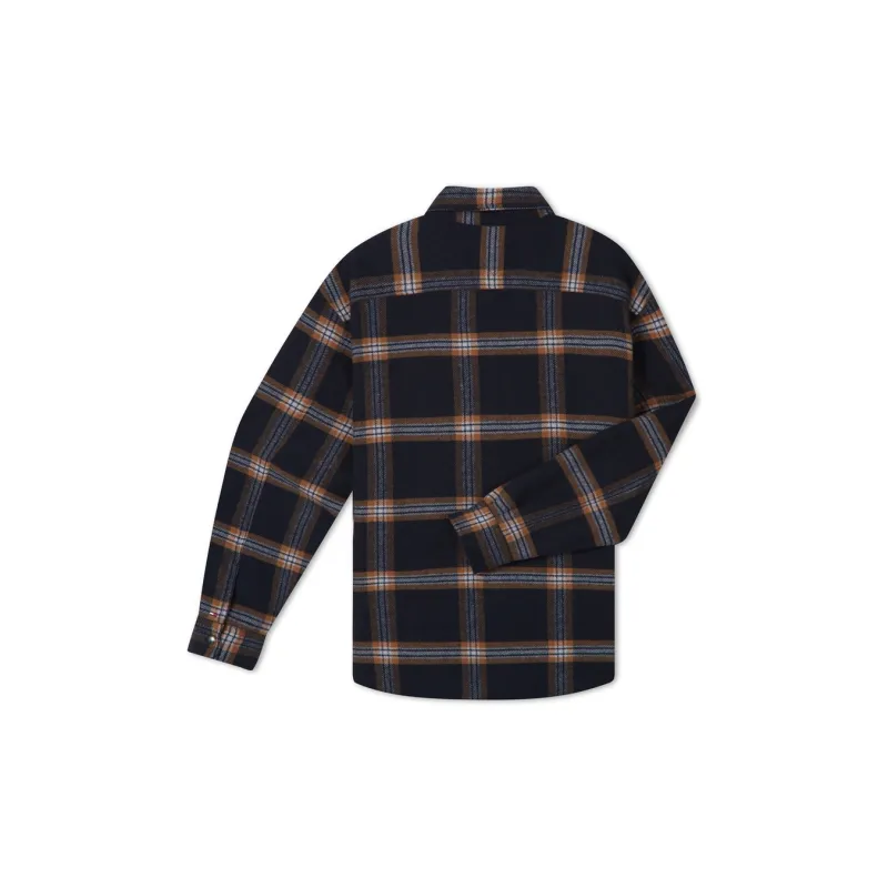 Tommy Hilfiger Brushed effect Check pattern Overshirt-1