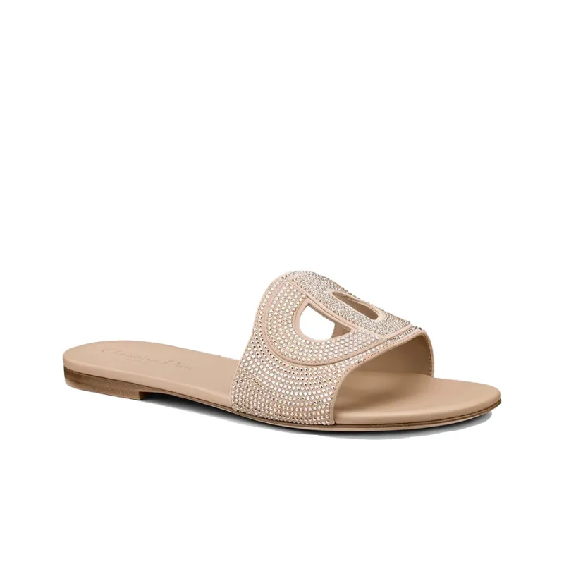 DIOR D-Club Stylish Sandals Women's Nude-2