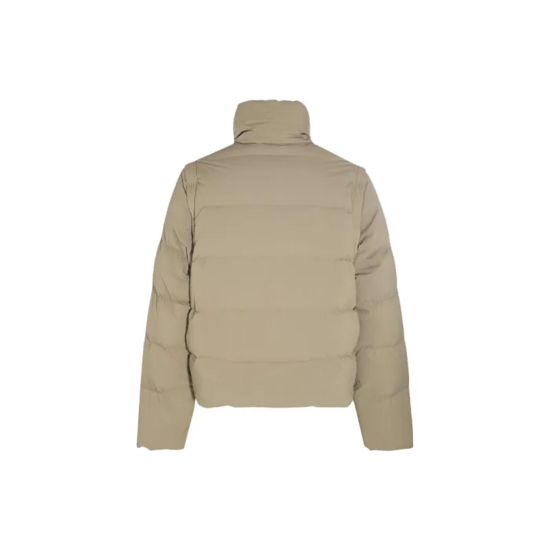TEN C High Neck Zipped Padded Jacket-1