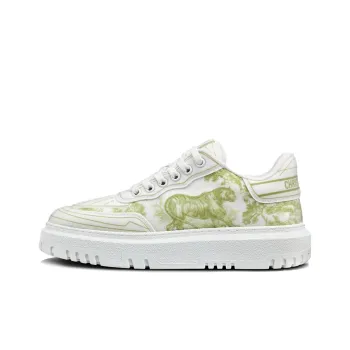 DIOR Addict Skateboard Shoes Women's Low-Top Yellow