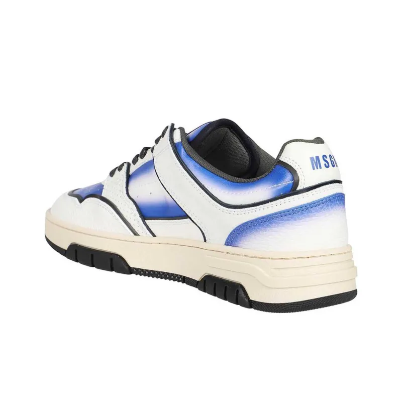 MSGM Low Top Skateboard Shoes Men's Purple-4