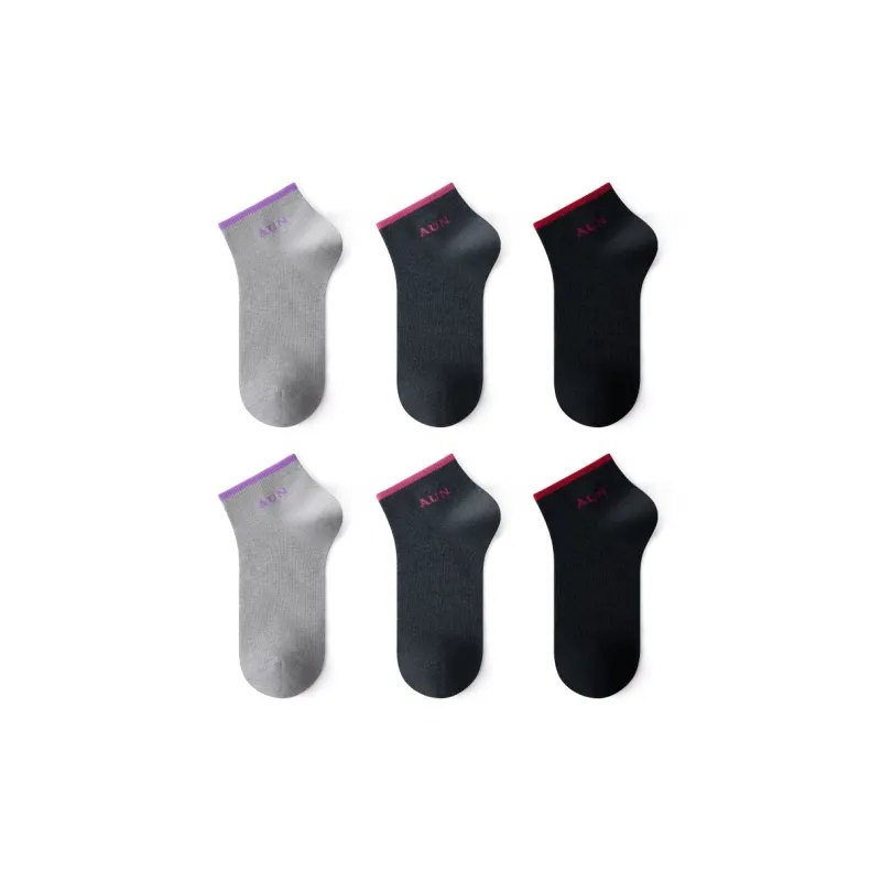 AUN Women's Mid Calf Socks-4