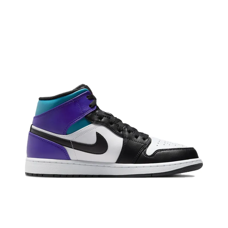 Jordan 1 Mid Aqua-1