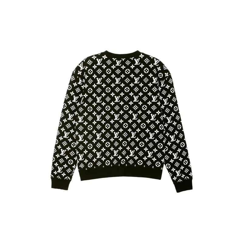 LOUIS VUITTON Sweatshirt Men's Black-1