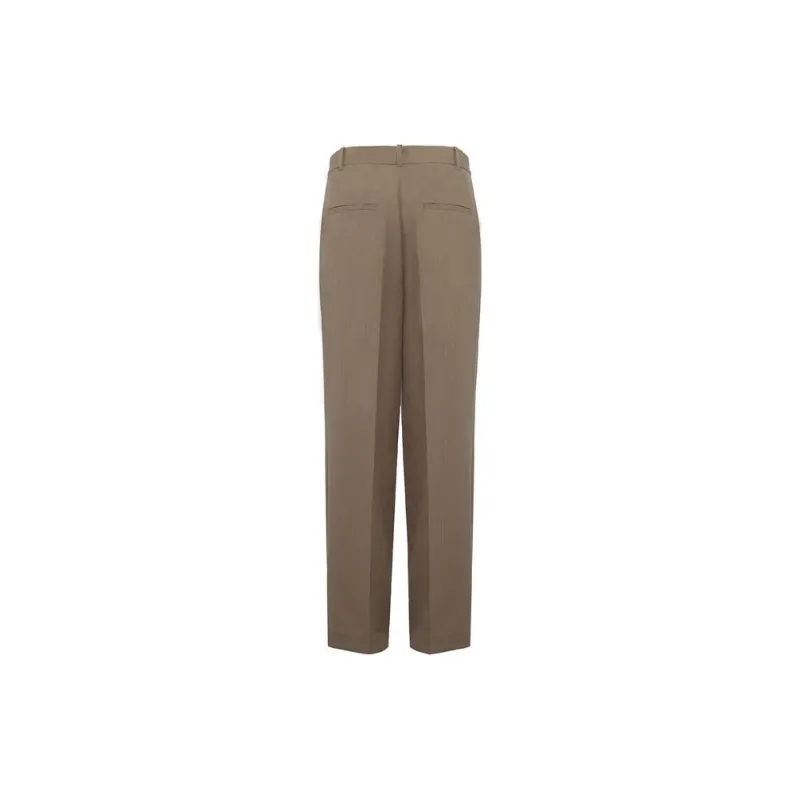 LI NING 1990 Commuter Series Casual Pants Women's Light Chestnut Brown-1