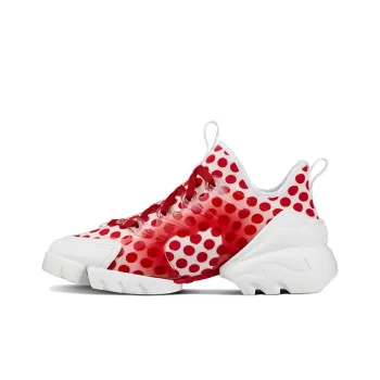DIOR D Connect Dio Amour Coverage Mid Top Casual Shoes Women's Red