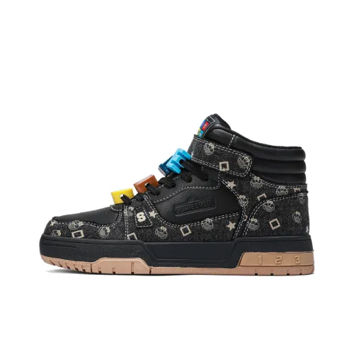 SESAME STREET Skateboard Shoes Unisex High-Top