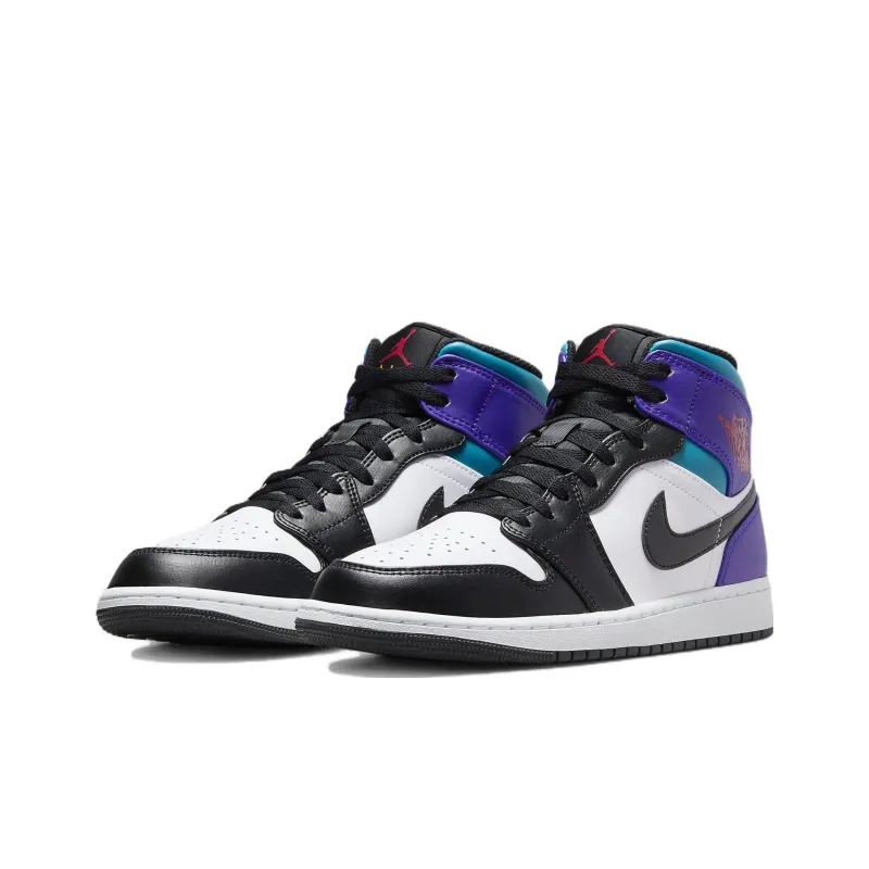 Jordan 1 Mid Aqua-2