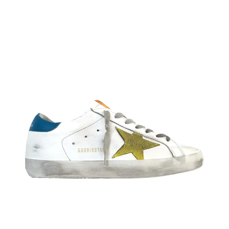 Golden Goose Low Top Skateboard Shoes Men's White-1