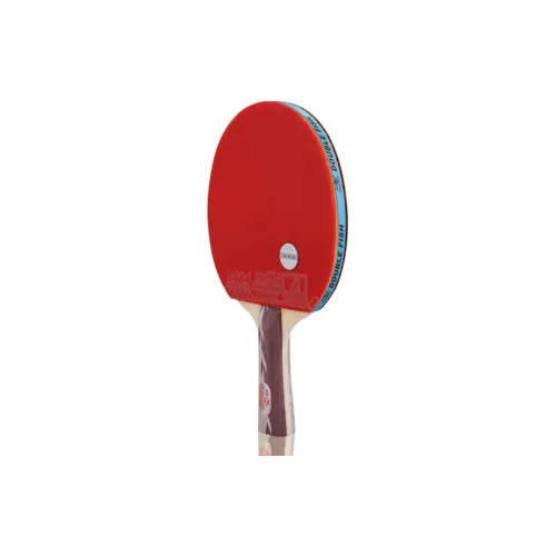 DOUBLEFISH Qilin Style Ping Pong Paddles Unisex Pure Wood Red