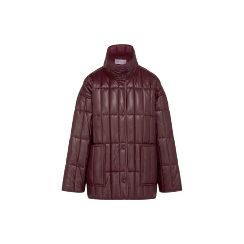 STAND STUDIO Puffer Jackets Women's Red Brown