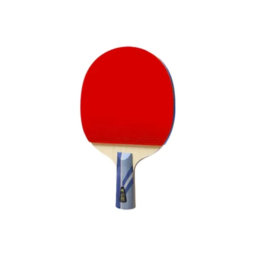 DOUBLEFISH Qilin Style Ping Pong Paddles Unisex Pure Wood Red