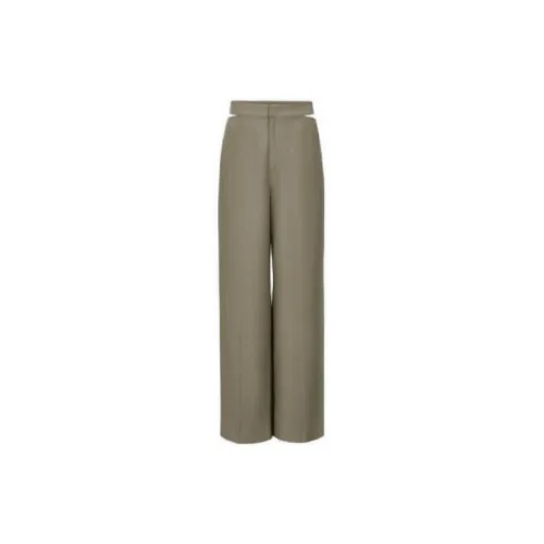 URBAN REVIVO Casual Pants Women's Khaki Green