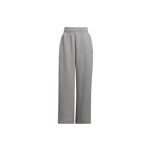 Adidas Knitted Sweatpants Women's Medium Heather Gray