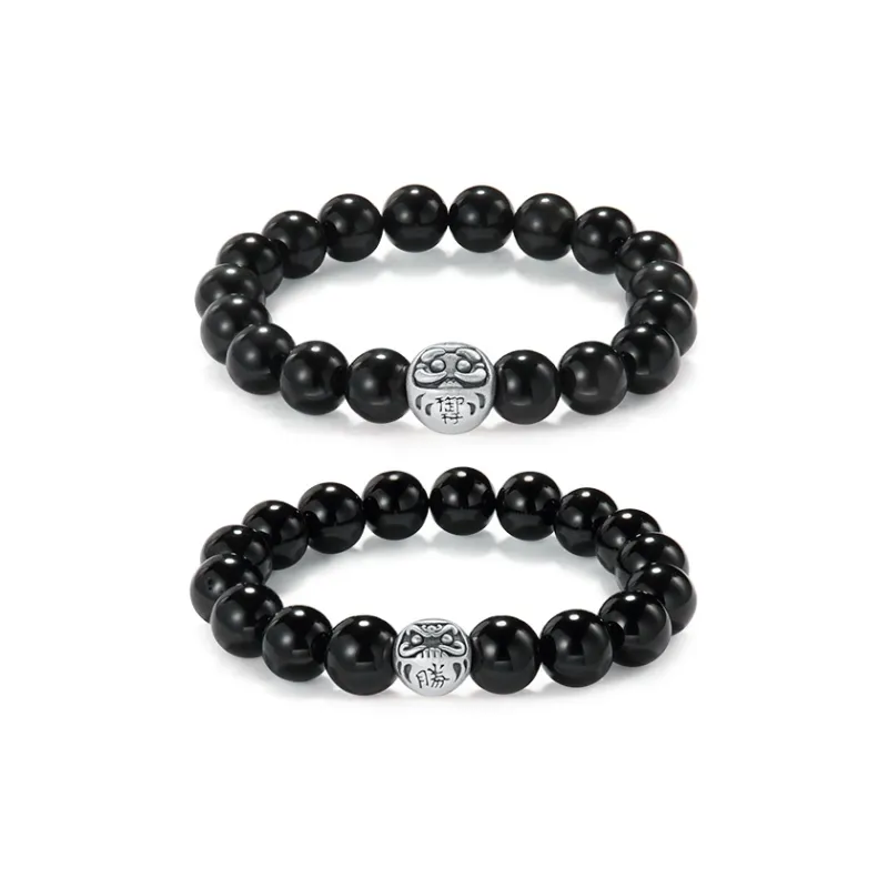 AGOVSKI Obsidian Bracelets Unisex-2