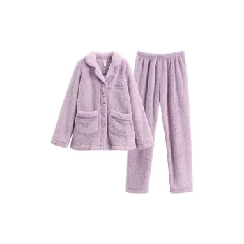 FENTENG Home Suit Men's/Women's Taro Purple Rouge Pink Carbon Gray