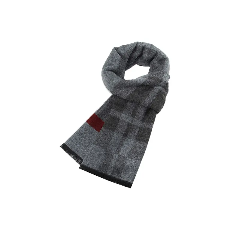 BAGGL Knit Scarves Men's Black, Gray-2