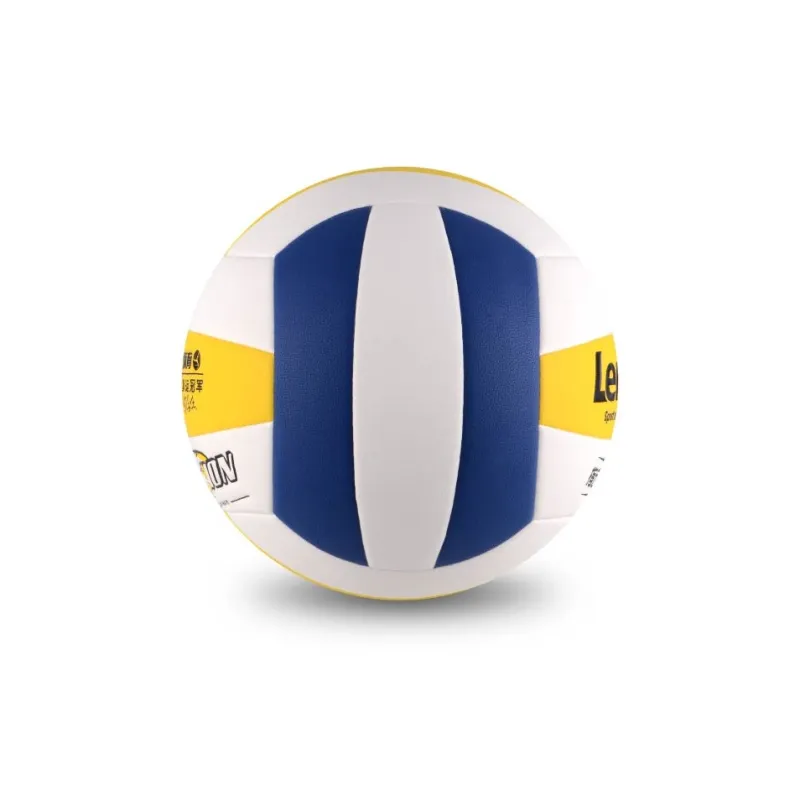LENWAVE Rubber Size 5 Volleyball Unisex White Blue Yellow-1