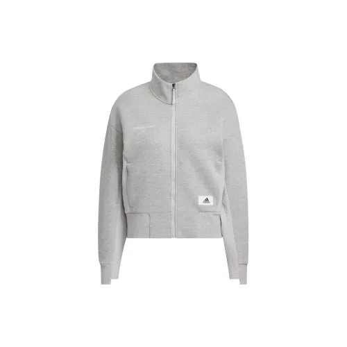 Adidas Lounge Jackets Women's Gray