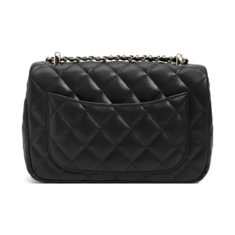 BELLE Artificial Leather Crossbody Bag Medium Size Women's Solid Color Plain-2
